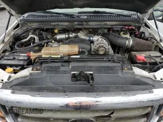 2003 Ford F-350 XL with VIN 1FTSW30F63EB07672, listed as a Copart auction lot 44244575 with 243,624 mi miles and Salvage Title. Bid and sale history available at DreamBid. Image 11.