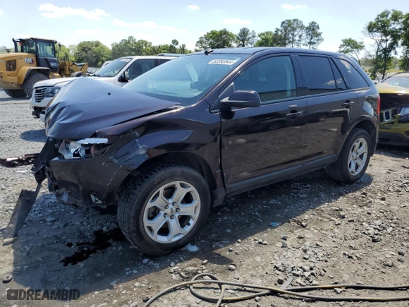 2012 Ford Edge SEL with VIN 2FMDK3JC1CBA77657, listed as a Copart auction lot 52283544 with 241,718 mi miles and Salvage Title. Bid and sale history available at carsss.com. Image 1.