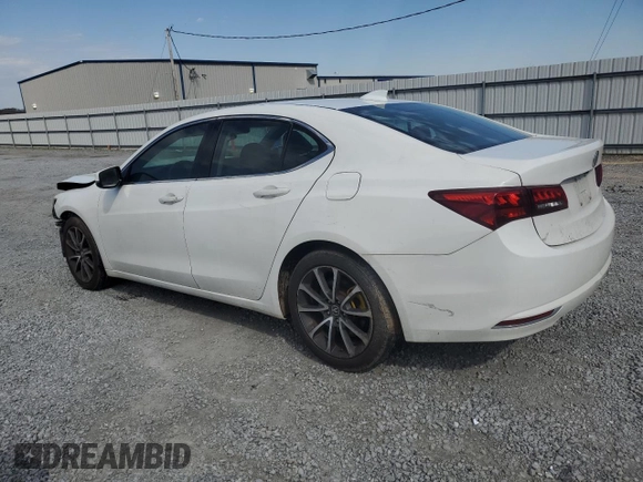 2017 Acura TLX with VIN 19UUB1F32HA005839, listed as a Copart auction lot 50498705 with 50,660 mi miles and Salvage title. Bid and sale history available at DreamBid. Image 2.