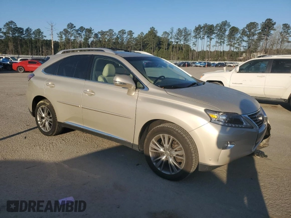 2013 Lexus RX 350 with VIN 2T2BK1BA0DC190288, listed as a Copart auction lot 49587935 with 123,730 mi miles and Salvage Title. Bid and sale history available at carsss.com. Image 4.