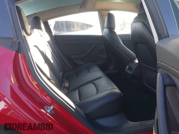 2022 Tesla Model 3 Long Range with VIN 5YJ3E1EB0NF212257, listed as a IAAI auction lot 41735989 with 28,528 mi miles and . Bid and sale history available at DreamBid. Image 8.