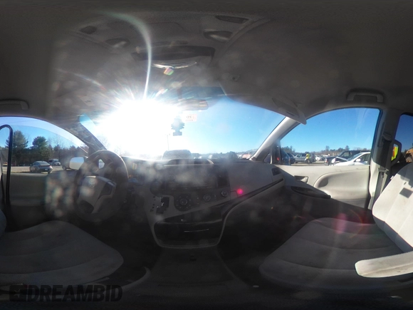 2012 Toyota Sienna with VIN 5TDKA3DC7CS015592, listed as a IAAI auction lot 40839775 with 161,944 mi miles and . Bid and sale history available at DreamBid. Image 19.