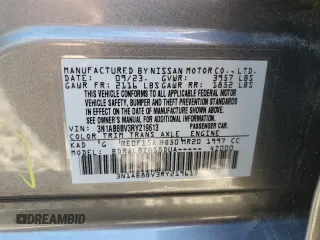 2024 Nissan Sentra S with VIN 3N1AB8BV3RY219613, listed as a Copart auction lot 51243755 with 25,113 mi miles and Salvage Title. Bid and sale history available at carsss.com. Image 12.