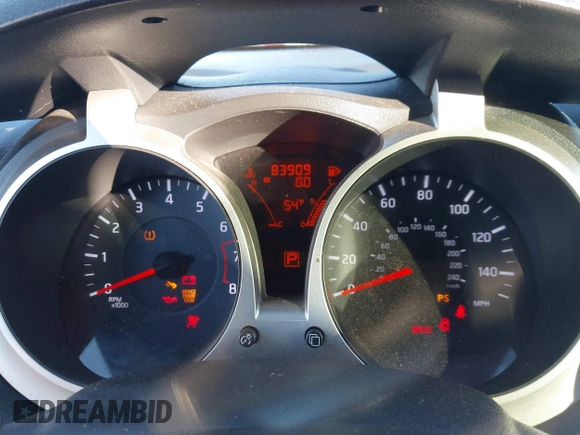 2011 Nissan Juke SL with VIN JN8AF5MR6BT021630, listed as a IAAI auction lot 40977169 with 83,909 mi miles. Bid and sale history available at carsss.com. Image 7.