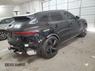 2021 Jaguar F-Pace SVR z VIN SADCZ2EE0MA666542, wystawiony jako Copart lot #41854235 z przebiegiem 28 523 mil mil oraz Szkoda całkowita • Salvage title. Historia ofert i sprzedaży dostępna na DreamBid. Obrazek 3.