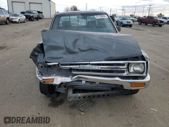 1991 Toyota 2WD Pickups DX with VIN JT4RN93P4M5032495, listed as a Copart auction lot 81190894 with 201,614 mi miles and Salvage Title. Bid and sale history available at carsss.com. Image 5.