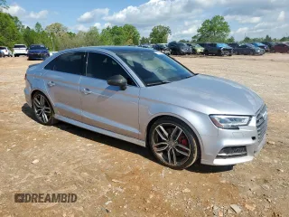 2017 Audi S3 Premium Plus with VIN WAUB1GFF7H1025846, listed as a Copart auction lot 51929425 with 107,558 mi miles and Clean Title. Bid and sale history available at carsss.com. Image 4.