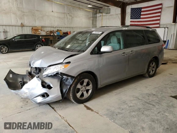 2012 Toyota Sienna LE AAS с VIN 5TDKK3DCXCS244099, выставлен на аукционе Copart как лот 57653065 с пробегом 74 127 миль миль и Чистый • Clean title. История ставок и продаж доступна на DreamBid. Изображение 1.