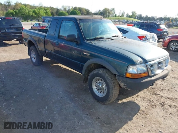 1998 Ford Ranger XL with VIN 1FTZR15X3WPA95419, listed as a IAAI auction lot 41928874 with 149,411 mi miles. Bid and sale history available at carsss.com. Image 1.