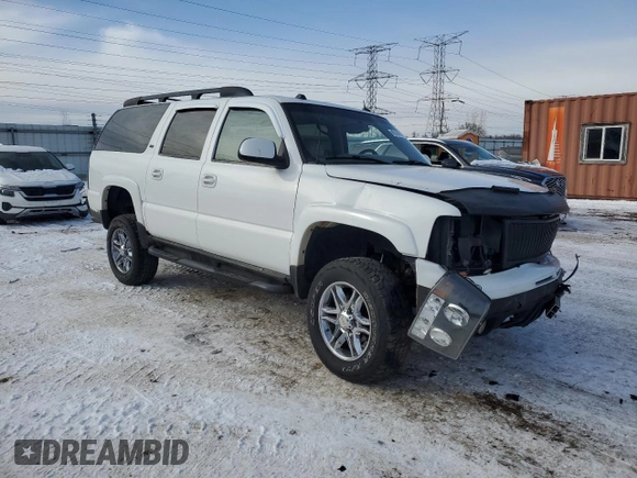 2004 Chevrolet Suburban Z71 with VIN 3GNFK16Z84G196603, listed as a Copart auction lot 45310915 with 0 mi miles and Salvage Title. Bid and sale history available at carsss.com. Image 4.