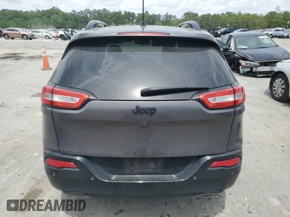 2018 Jeep Cherokee Latitude with VIN 1C4PJLCX0JD587753, listed as a Copart auction lot 54054545 with 128,194 mi miles and Salvage Title. Bid and sale history available at DreamBid. Image 6.