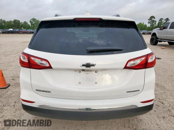 2020 Chevrolet Equinox Premier z VIN 2GNAXNEVXL6226096, wystawiony jako Copart lot #56744635 z przebiegiem 33 594 mil mil oraz Szkoda całkowita • Salvage title. Historia ofert i sprzedaży dostępna na DreamBid. Obrazek 6.