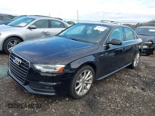 2016 Audi A4 Premium with VIN WAUBFAFL0GN009001, listed as a IAAI auction lot 41282468 with 91,465 mi miles. Bid and sale history available at carsss.com. Image 2.