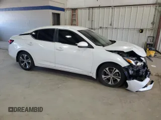 2021 Nissan Sentra SV with VIN 3N1AB8CV1MY296374, listed as a Copart auction lot 51460715 with 37,727 mi miles and Salvage Title. Bid and sale history available at DreamBid. Image 4.