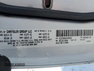2014 Chrysler 300 with VIN 2C3CCABGXEH305856, listed as a Copart auction lot 44945355 with 0 mi miles and Salvage Title. Bid and sale history available at carsss.com. Image 13.