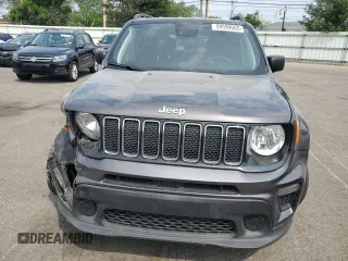 2021 Jeep Renegade Sport with VIN ZACNJCAB9MPM63630, listed as a Copart auction lot 59599955 with 73,014 mi miles and Salvage title. Bid and sale history available at DreamBid. Image 5.
