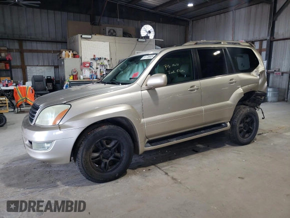 2007 Lexus GX 470 z VIN JTJBT20X470137667, wystawiony jako Copart lot #51775665 z przebiegiem 188 359 mil mil oraz Szkody całkowita. Historia ofert i sprzedaży dostępna na DreamBid. Obrazek 1.