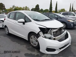 2020 Honda Fit LX with VIN 3HGGK5H41LM715918, listed as a IAAI auction lot 42779329 with 50,898 mi miles and . Bid and sale history available at DreamBid. Image 1.