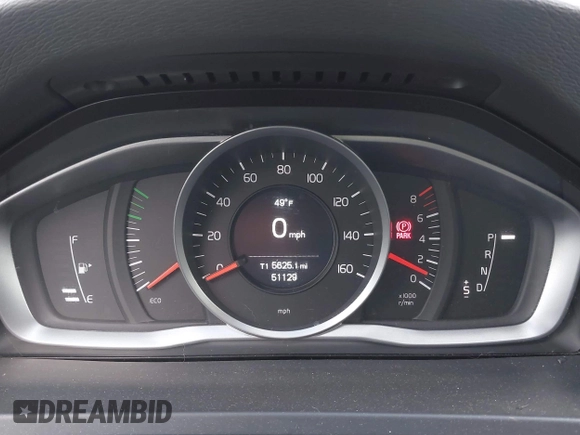 2017 Volvo S60 Dynamic with VIN YV126MFL6H2434644, listed as a IAAI auction lot 41905079 with 51,129 mi miles. Bid and sale history available at carsss.com. Image 7.