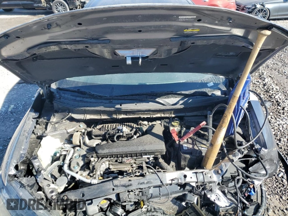 2019 Nissan Rogue SV with VIN KNMAT2MV5KP500355, listed as a Copart auction lot 87527085 with 0 mi miles and Salvage Title. Bid and sale history available at carsss.com. Image 12.