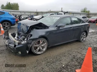 2010 Lexus IS 350 with VIN JTHBE5C2XA2017476, listed as a Copart auction lot 55047375 with 113,988 mi miles and Salvage Title. Bid and sale history available at DreamBid. Image 1.