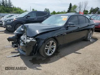 2013 BMW 3 Series 328i xDrive with VIN WBA3B3C55DF543358, listed as a Copart auction lot 62544285 with 245,279 mi miles and Salvage title. Bid and sale history available at DreamBid. Image 1.