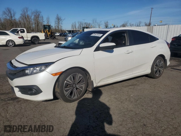 2017 Honda Civic EX-T with VIN 19XFC1F33HE010646, listed as a Copart auction lot 47307915 with 85,610 mi miles and Salvage Title. Bid and sale history available at carsss.com. Image 1.