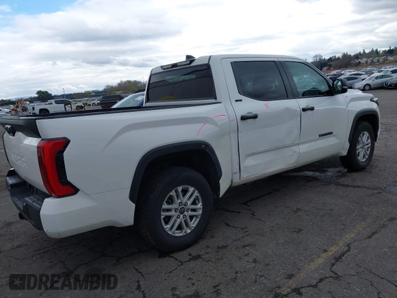 2022 Toyota Tundra 2WD SR5 with VIN 5TFLA5AB5NX011470, listed as a IAAI auction lot 41869074 with 48,488 mi miles. Bid and sale history available at carsss.com. Image 4.