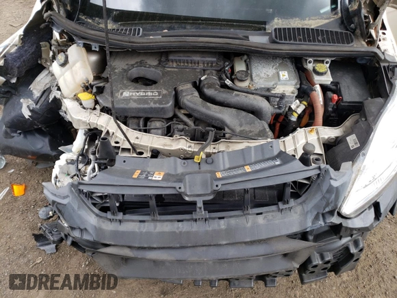 2017 Ford C-Max SE z VIN 1FADP5AU3HL104414, wystawiony jako Copart lot #55762505 z przebiegiem 92 496 mil mil oraz Szkoda całkowita • Salvage title. Historia ofert i sprzedaży dostępna na DreamBid. Obrazek 12.