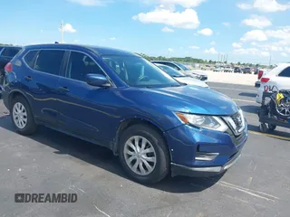 2017 Nissan Rogue SV with VIN JN8AT2MT3HW140780, listed as a IAAI auction lot 42564291 with 156,782 mi miles and . Bid and sale history available at DreamBid. Image 1.