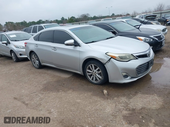 2013 Toyota Avalon XLE with VIN 4T1BK1EB4DU053880, listed as a IAAI auction lot 41605330 with 266,336 mi miles and . Bid and sale history available at DreamBid. Image 1.