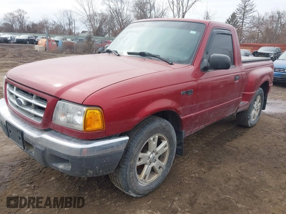 2001 Ford Ranger XL with VIN 1FTYR10C41PA06790, listed as a IAAI auction lot 41694457 with 190,910 mi miles. Bid and sale history available at carsss.com. Image 17.