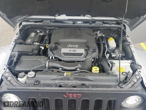 2018 Jeep Wrangler Unlimited Rubicon Recon with VIN 1C4BJWFGXJL814198, listed as a Copart auction lot 59434645 with 43,931 mi miles and Salvage title. Bid and sale history available at DreamBid. Image 11.
