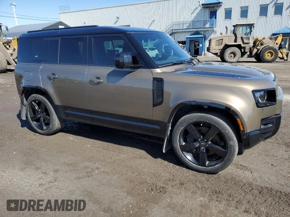 2024 Land Rover Defender X-Dynamic SE with VIN SALE27EU9R2253736, listed as a Copart auction lot 51570935 with 36,584 mi miles and Non repairable. Bid and sale history available at DreamBid. Image 4.