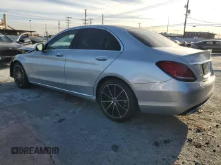 2021 Mercedes-Benz C 300 with VIN W1KWF8DB9MR605631, listed as a Copart auction lot 42355085 with Not Provided miles and Salvage Title. Bid and sale history available at carsss.com. Image 2.