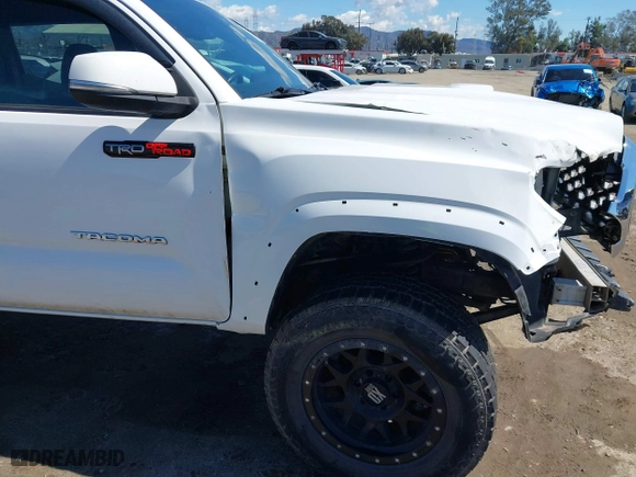 2019 Toyota Tacoma 4WD SR with VIN 3TMCZ5AN3KM207007, listed as a IAAI auction lot 41755529 with 43,203 mi miles. Bid and sale history available at carsss.com. Image 17.
