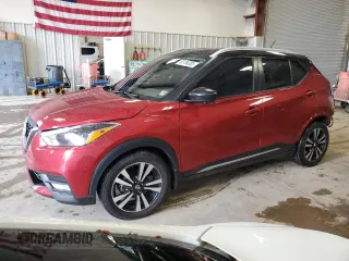 2019 Nissan Kicks SR z VIN 3N1CP5CU5KL569794, wystawiony jako Copart lot #55104055 z przebiegiem 50 184 mil mil oraz Czysty tytuł • Clean title. Historia ofert i sprzedaży dostępna na DreamBid. Obrazek 1.