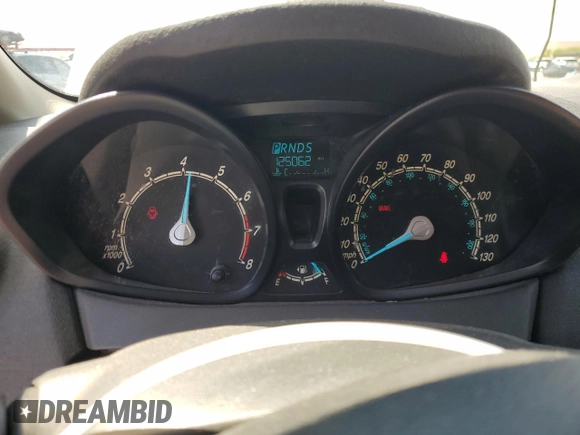 2014 Ford Fiesta S z VIN 3FADP4TJ6EM177381, wystawiony jako Copart lot #55416715 z przebiegiem 125 062 mil mil oraz Szkoda całkowita • Salvage title. Historia ofert i sprzedaży dostępna na DreamBid. Obrazek 9.