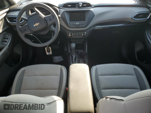 2021 Chevrolet TrailBlazer LS with VIN KL79MMS21MB180727, listed as a Copart auction lot 66133324 with 49,328 mi miles and Salvage Title. Bid and sale history available at DreamBid. Image 8.