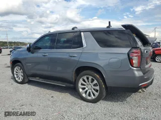 2021 Chevrolet Tahoe Premier with VIN 1GNSKSKD6MR217835, listed as a Copart auction lot 73869994 with 41,069 mi miles and Salvage Title. Bid and sale history available at carsss.com. Image 2.
