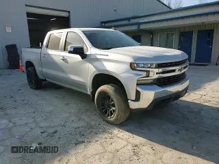 2020 Chevrolet Silverado 1500 LT with VIN 1GCPYDEK2LZ190442, listed as a Copart auction lot 46933745 with Not Provided miles and Salvage Title. Bid and sale history available at DreamBid. Image 10.