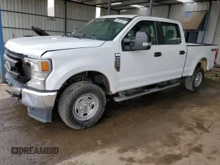 2022 Ford F-250 XL with VIN 1FT7W2B61NED06659, listed as a Copart auction lot 61489105 with 43,770 mi miles and Clean title. Bid and sale history available at DreamBid. Image 1.