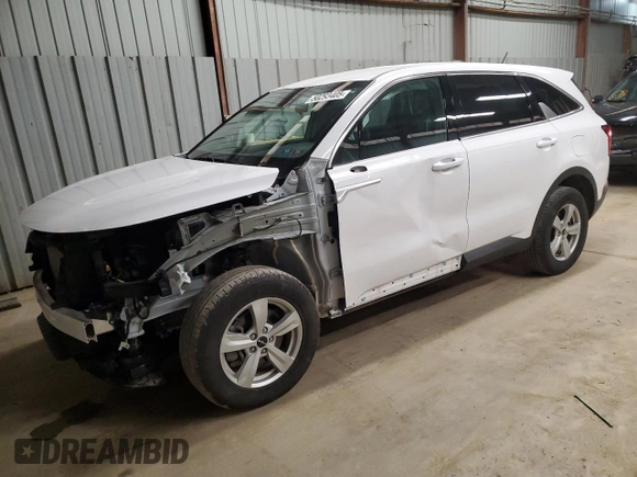 2023 Kia Sorento LX with VIN 5XYRGDLC9PG221228, listed as a Copart auction lot 50293405 with 16,833 mi miles and Salvage Title. Bid and sale history available at carsss.com. Image 1.