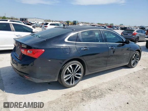2016 Chevrolet Malibu Premier with VIN 1G1ZH5SX1GF348249, listed as a Copart auction lot 51328245 with 162,265 mi miles and Salvage Title. Bid and sale history available at DreamBid. Image 3.