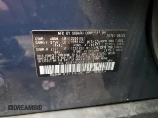 2024 Subaru Outback Onyx with VIN 4S4BTALC0R3130248, listed as a Copart auction lot 42155745 with 42,752 mi miles and Salvage title. Bid and sale history available at DreamBid. Image 12.