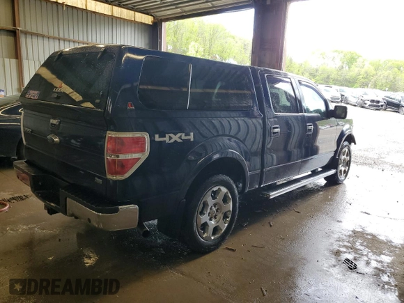 2010 Ford F-150 XL with VIN 1FTFW1EV3AKE70421, listed as a Copart auction lot 55401005 with 136,440 mi miles and Salvage title. Bid and sale history available at DreamBid. Image 3.