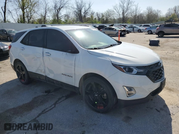 2019 Chevrolet Equinox LT with VIN 2GNAXLEX6K6171487, listed as a Copart auction lot 51326145 with 124,988 mi miles and Salvage Title. Bid and sale history available at DreamBid. Image 4.