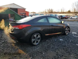 2013 Hyundai Elantra Coupe GS PZEV with VIN KMHDH6AE3DU007266, listed as a Copart auction lot 85225144 with 162,262 mi miles and Salvage Title. Bid and sale history available at carsss.com. Image 3.