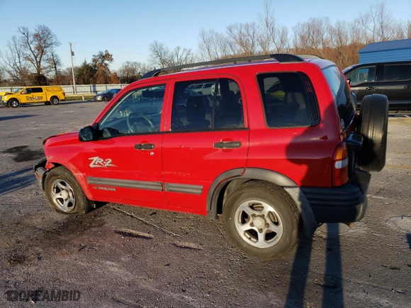 2003 Chevrolet Tracker ZR2 with VIN 2CNBJ734836926876, listed as a Copart auction lot 83849804 with NaN miles and Salvage Title. Bid and sale history available at carsss.com. Image 2.