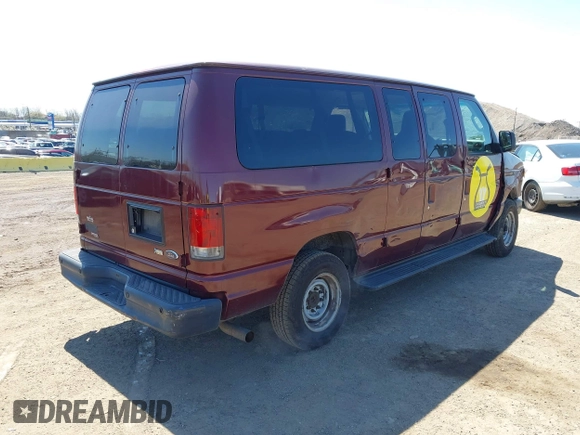 2011 Ford Econoline Passenger XL with VIN 1FBNE3BL3BDA44686, listed as a IAAI auction lot 41987064 with 76,116 mi miles. Bid and sale history available at carsss.com. Image 4.
